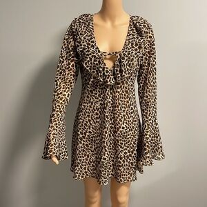 Victoria’s secret’s leopard print night gown